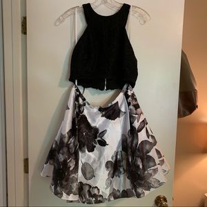 Two piece black formal dress ✨🖤